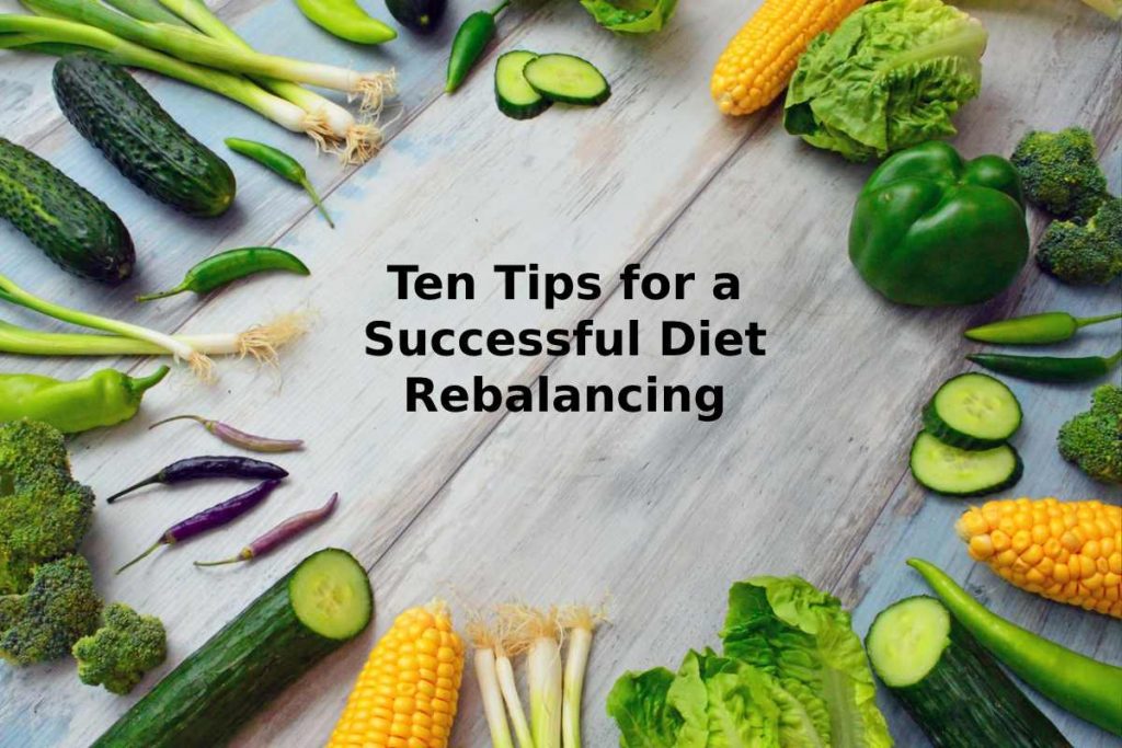 Ten tips for a successful diet rebalancing