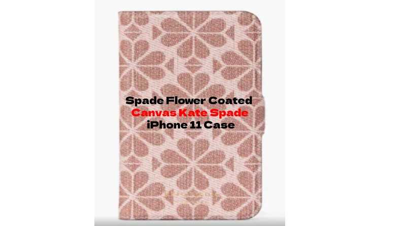 Spade Flower Coated Canvas Kate Spade iPhone 11 Case