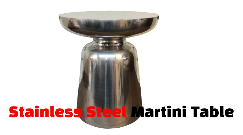 Stainless Steel Martini Table