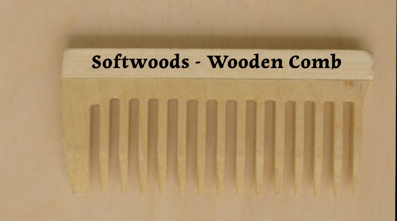 Softwoods - Wooden Comb
