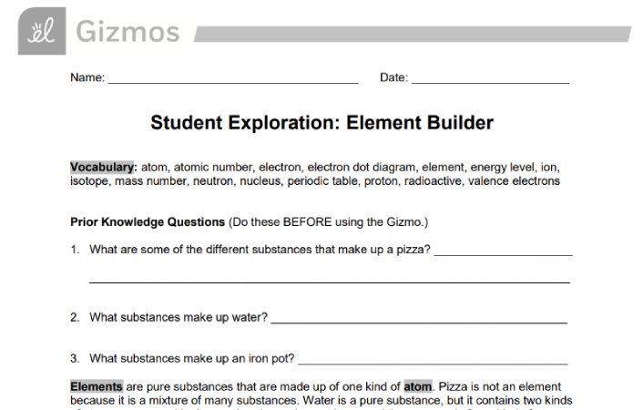 Student Exploration Food Chain Answer Key Quizlet