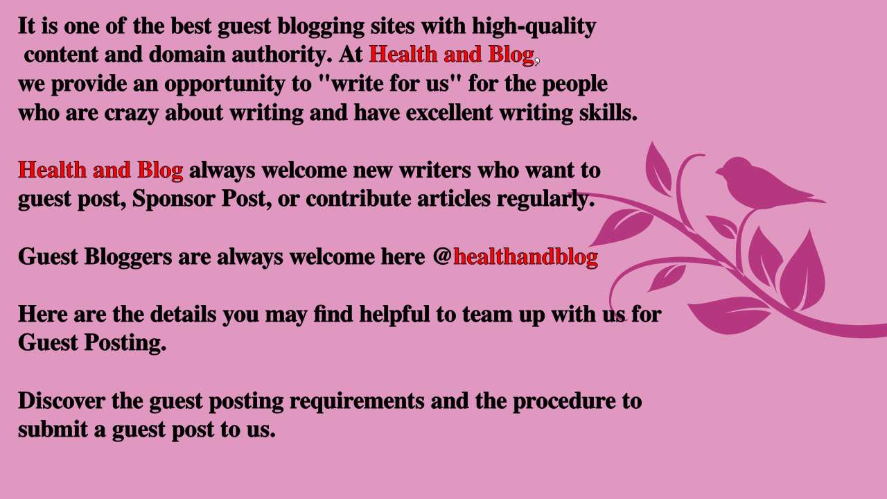 Why to Write for Health And Blog - Lipstick Write For Us