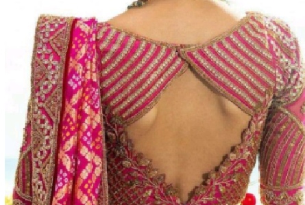 Blouse Back Design Images